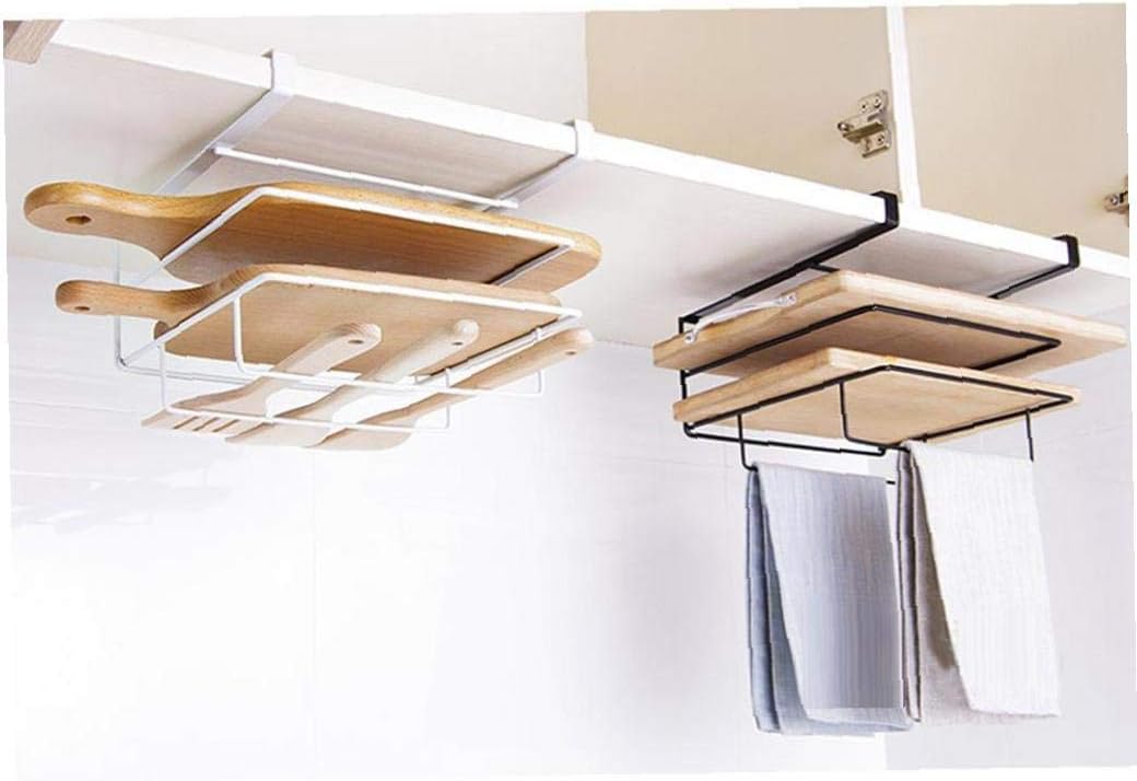 Küche Lagerung Deckel Regal Drainboard Tür Hängend Halter Metallplattenständer Pan Geschirr Schneide
