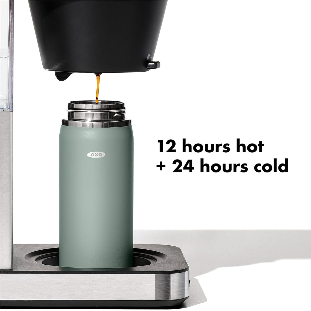 OXO Thermobecher mit SimplyClean-Deckel, 473 ml, Jade 16 Ounces Jade, 16 Ounces Jade