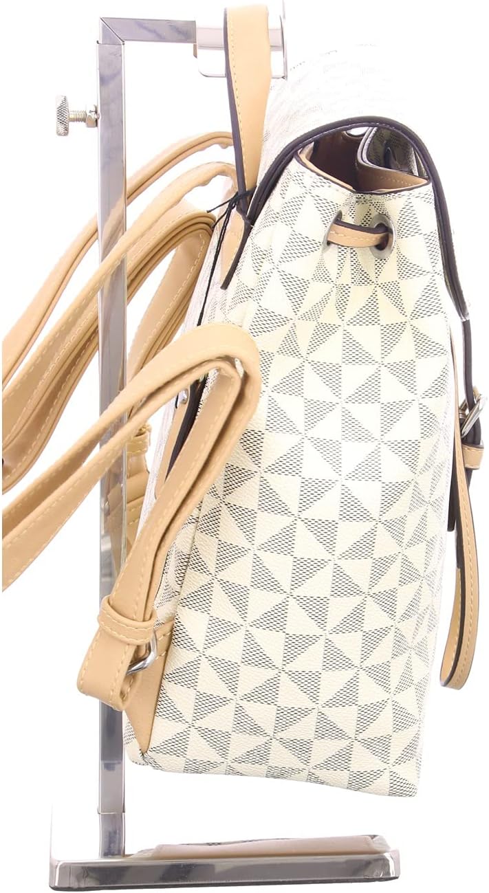 Gabor bags Barina Damen City Rucksack Backpack, 8 L S Weiss, S Weiss