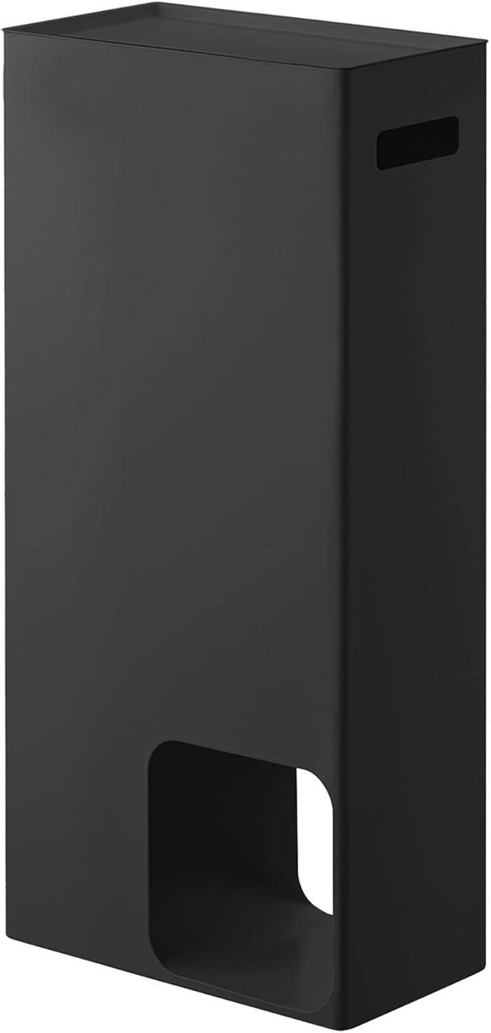 YAMAZAKI Tower Home Badezimmer Stehend Seidenpapier Toilettenpapier Aufbewahrung Ständer, Stahl, Sch
