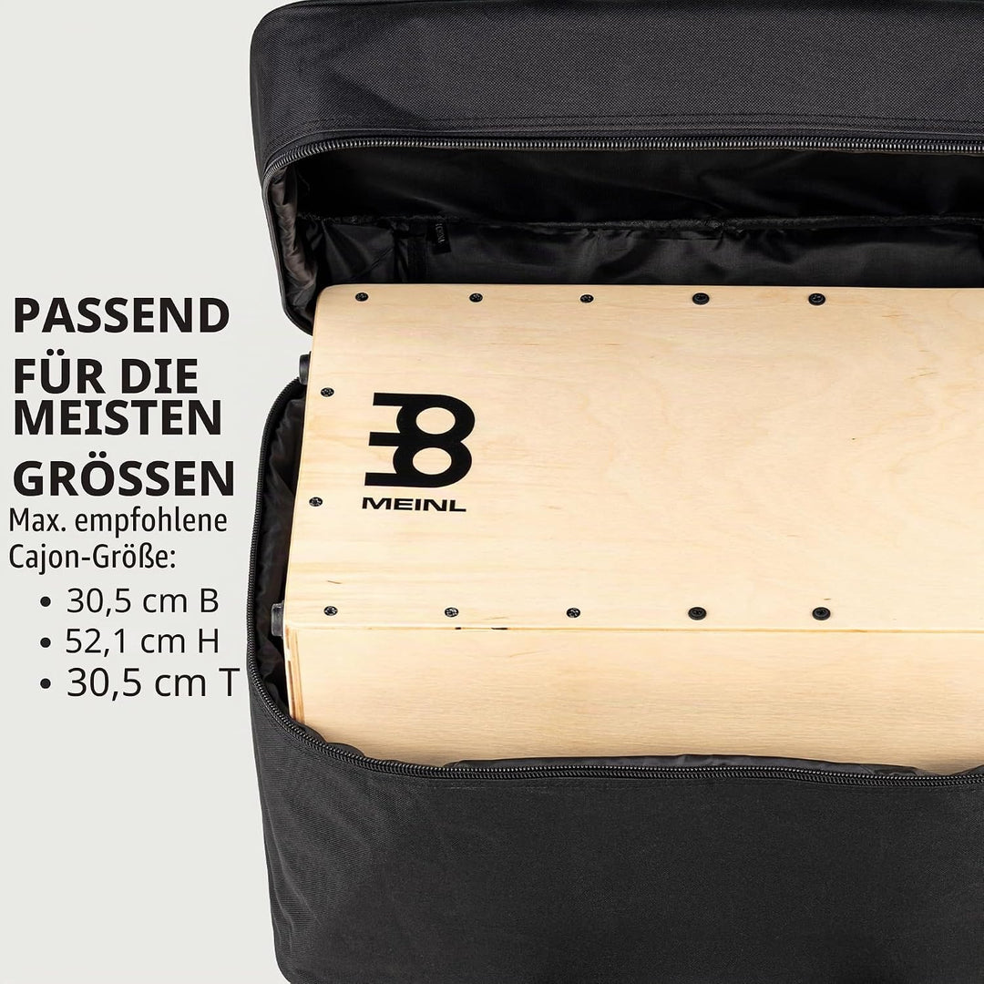 Meinl Percussion Standard Cajon Bag in –bietet fast jedem Cajon in Standardgrösse optimalen Schutz -