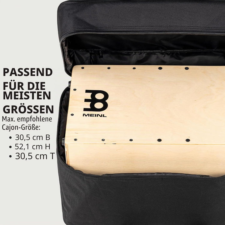 Meinl Percussion Standard Cajon Bag in –bietet fast jedem Cajon in Standardgrösse optimalen Schutz -