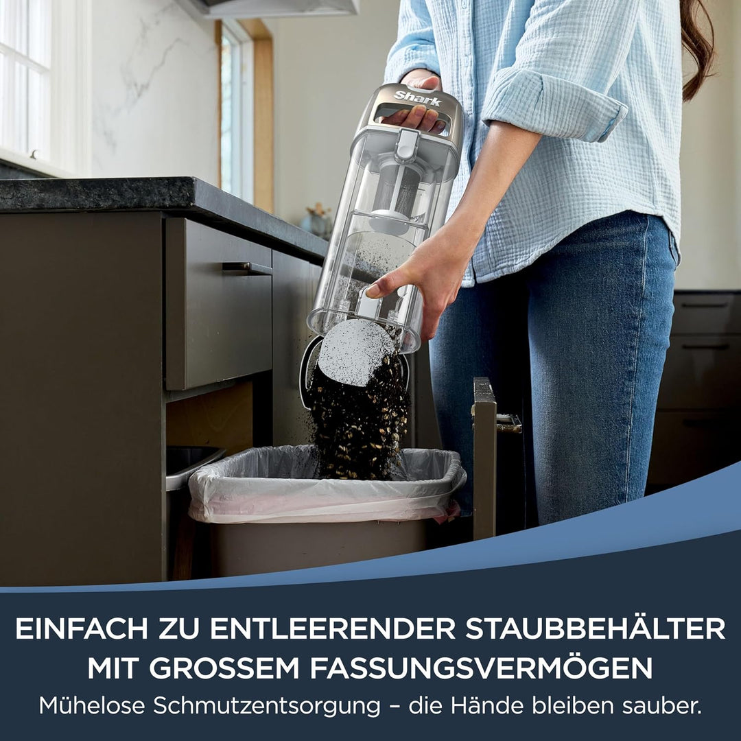 Shark Freestyle Max Akku-Staubsauger, Multi-Oberflächenreinigung, kabellos, leicht, einfache Entleer