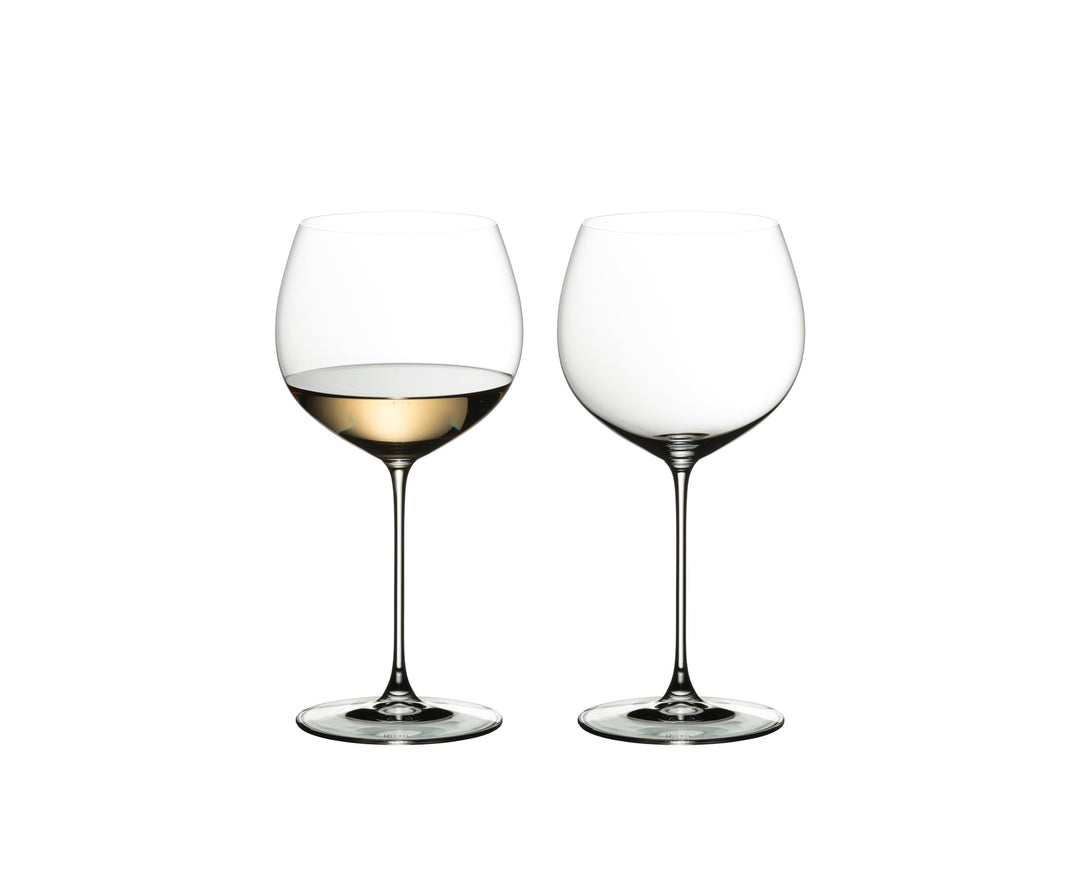 Riedel 6449/97 Veritas Weinglas, Kristallglas, farblos im Eichenfass gereifter Chardonnay (Oaked Cha