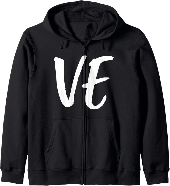 LOVE Partner Pärchen Look Verliebte Valentinstaggeschenk Kapuzenjacke