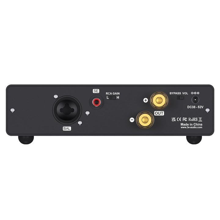 3E Audio A7Mono Stereo Leistungsverstärker TPA3255 1x480W PBTL Next Generation Hi-Fi Audio mit verbe