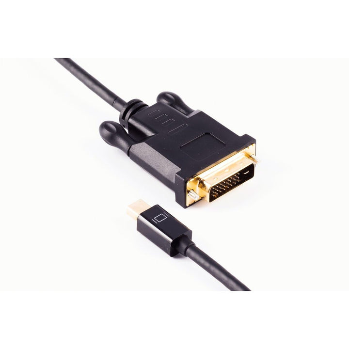 Mini Displayport 1.2/DVI D 24+1 Stecker schwarz 5m 5,00m, 5,00m
