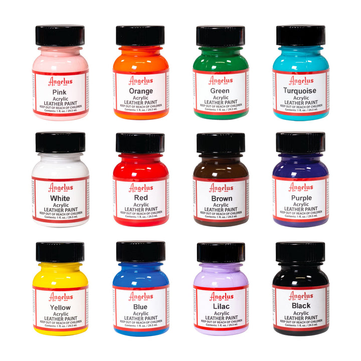 Angelus Acryl Leder Lack Starter Kit von
