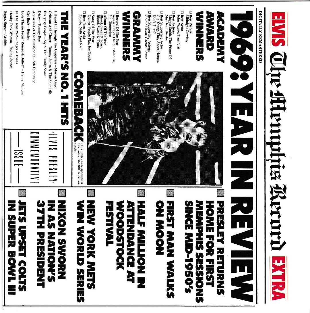Memphis record, Audio-CD