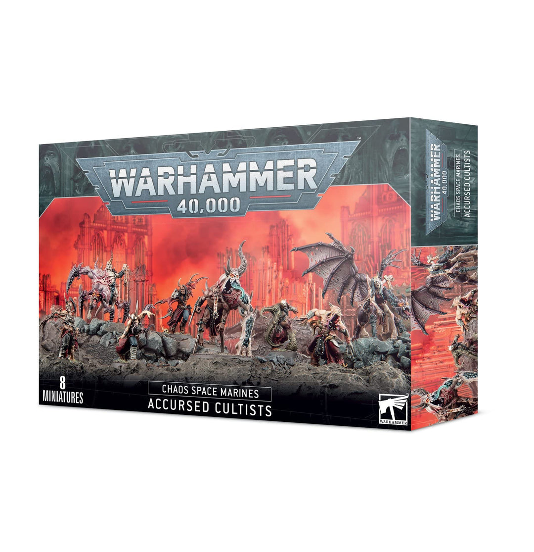 Games Workshop Warhammer 40.000 - Chaos Space Marines: Accursed Cultists