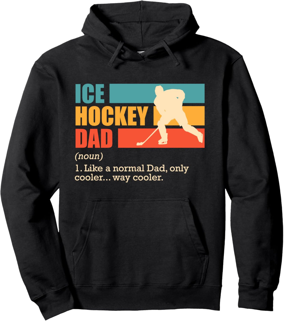 Eishockey Dad Eishockey Papa Pullover Hoodie