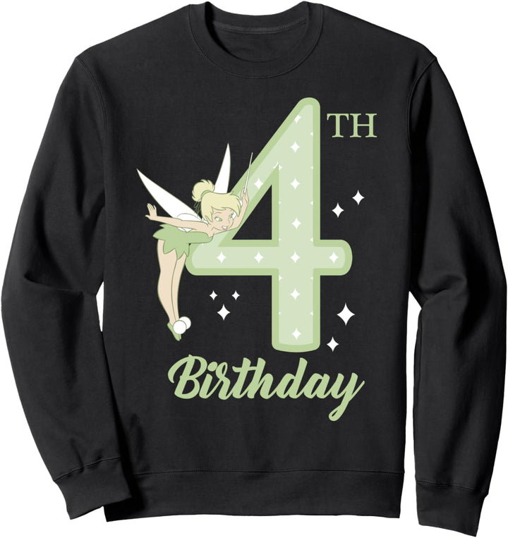 Disney Peter Pan 4th Birthday Tinkerbell Portrait Sweatshirt