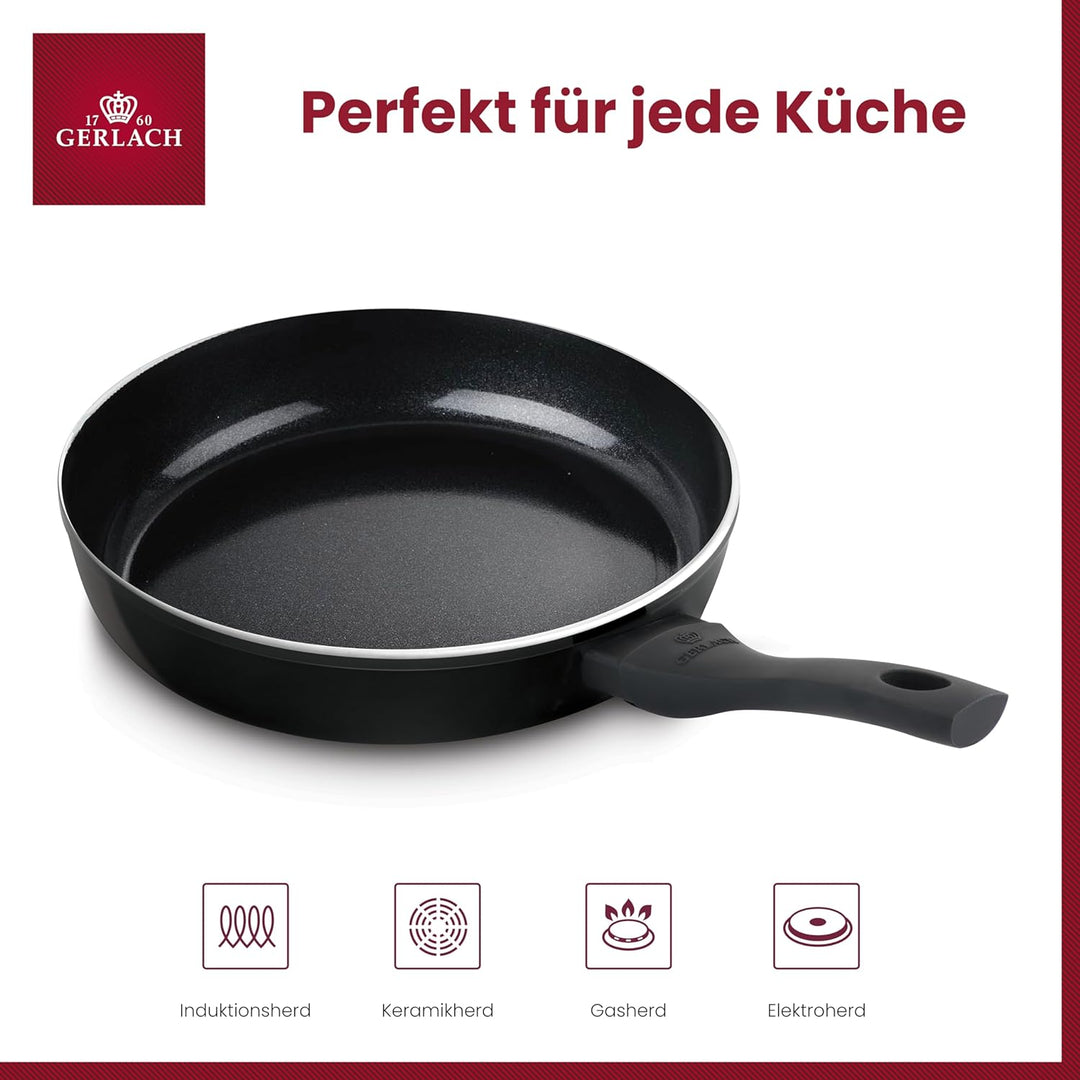 Gerlach Harmony Classic Pfanne Keramik Beschichtet Bratpfanne Keramikpfanne Bratpfannen Induktionsge