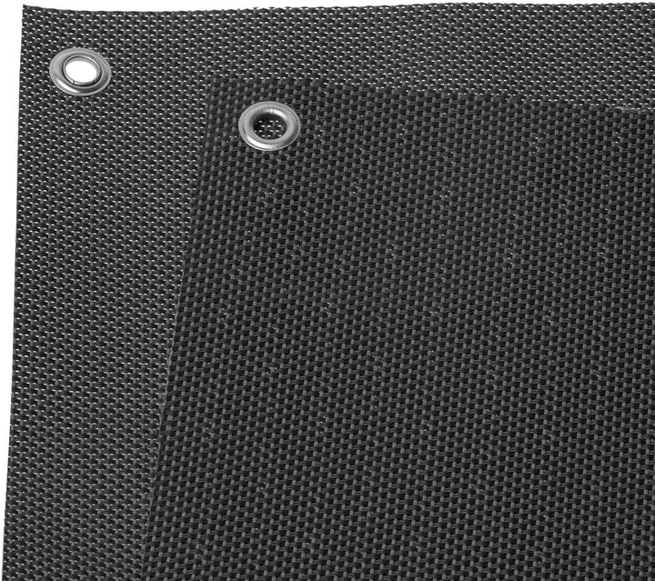 Ventanara® Balkonverkleidung Sichtschutz PVC Balkonumspannung Zaun Verkleidung Blende Windschutz Fol