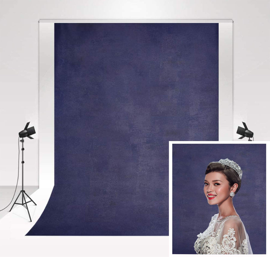 Kate Fotohintergrund Tiefviolett 1.5x2.2m - Mikrofaser, Lila - Fotostudio Hintergrund - Portrait Pho