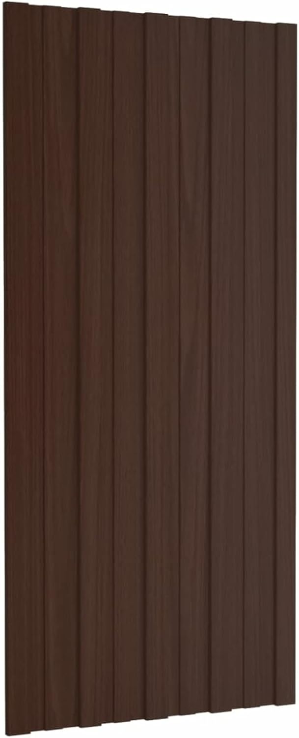 Homgoday Dachpaneele Dachblech Trapezbleche Stahlblech Metallblech Dach Platten Dachblech für Geräte