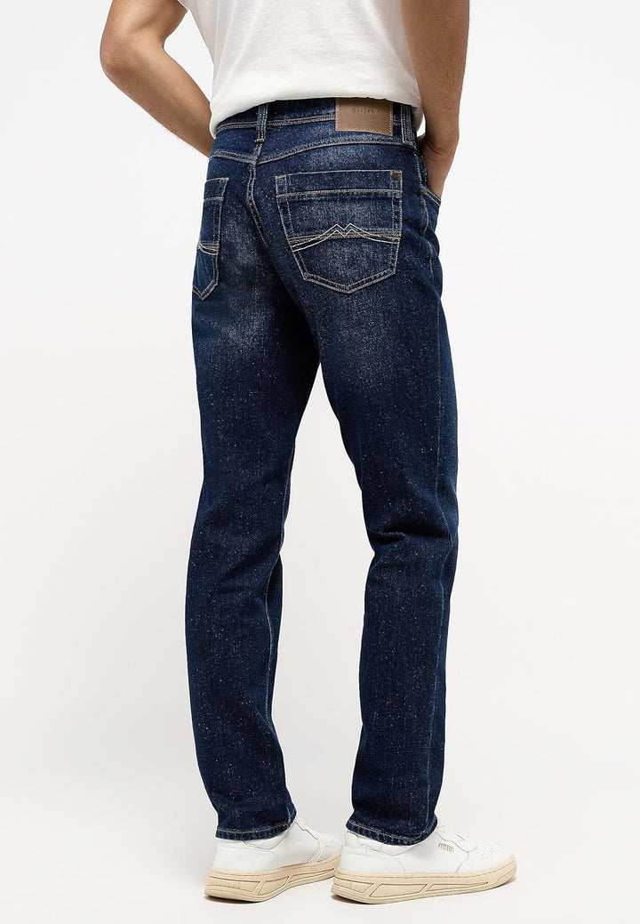 MUSTANG Herren Jeans Hose Style Washington Straight 31W / 32L Blau, 31W / 32L Blau