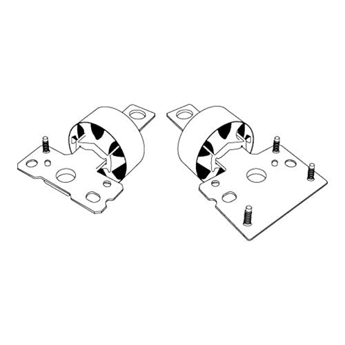 KS Tools 700.2210 Silentlagerwerkzeug-Satz für Ford und Volvo hintere Radaufhängung, 5-tlg