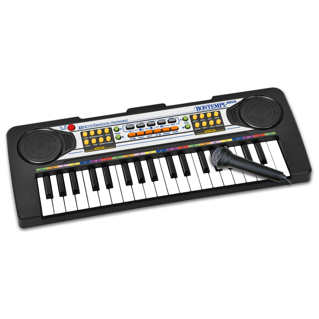 Bontempi 12 3730 Keyboard, Black, 42.5 x 16 x 60 cm
