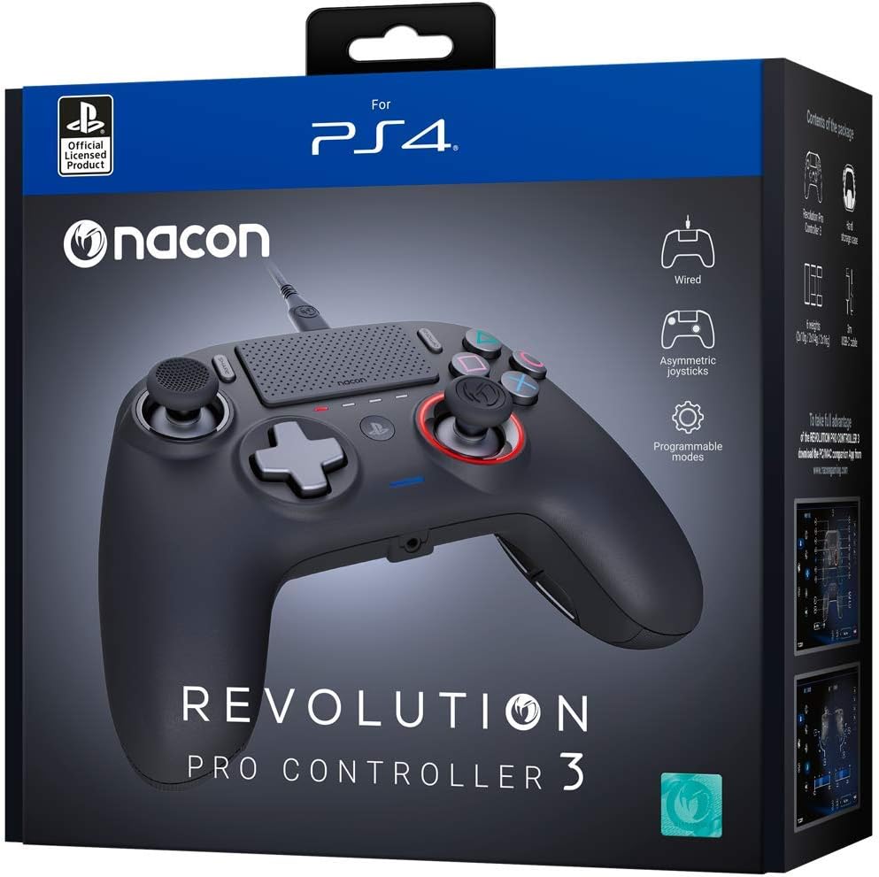 Nacon Revolution Pro 3 Offizieller Controller PS4 3499550383492