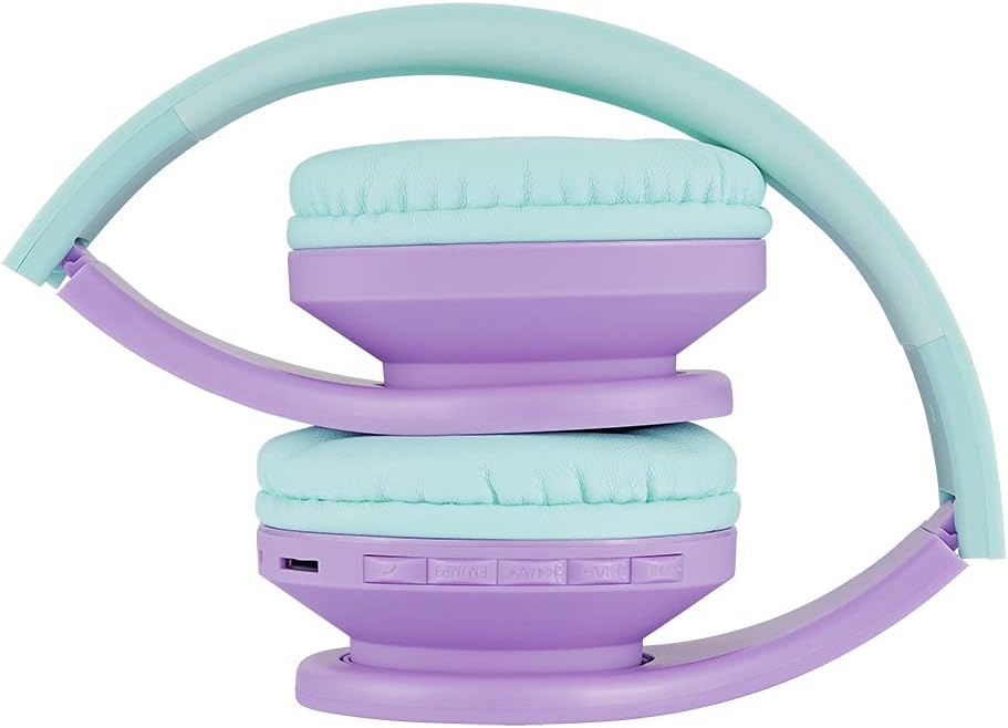 PowerLocus Bluetooth Kopfhörer Kinder, Kinderkopfhörer Over-Ear mit 85dB Lautstärkebegrenzung, Faltb