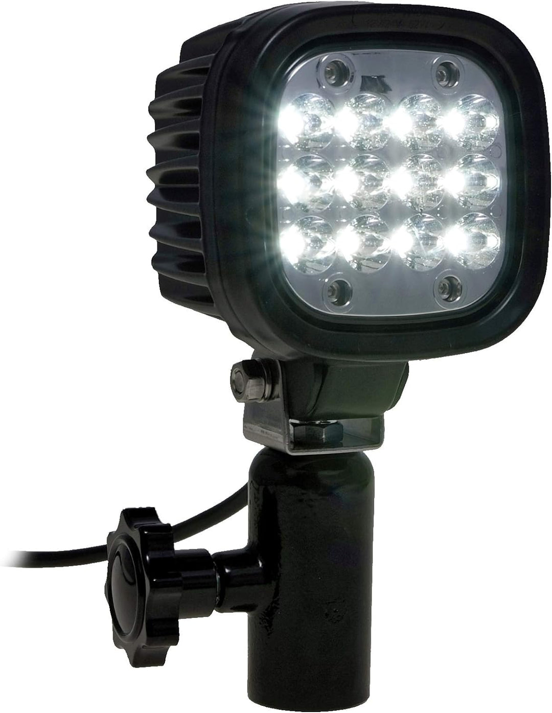 LED-MARTIN Suchscheinwerfer 62W mit DIN Halter für DIN14640 Aufnahme