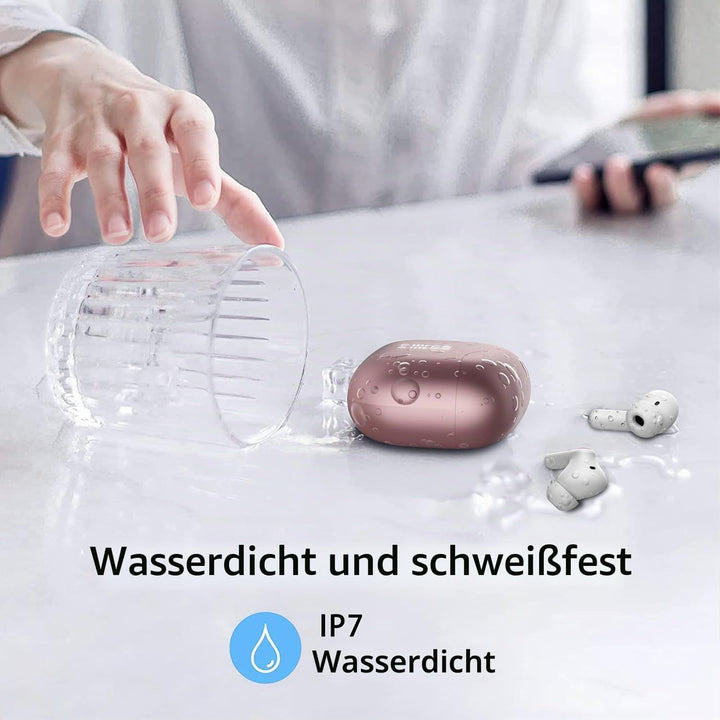 xinwld Kopfhörer Kabellos Bluetooth, In Ear Kopfhörer Bluetooth 5.4 mit ENC Noise Cancelling Mic, Ko