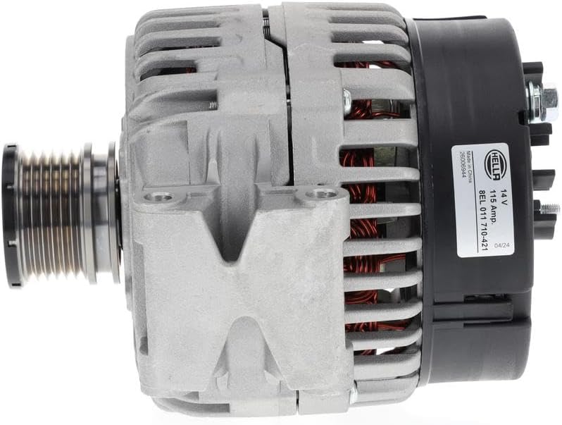 HELLA - Generator/Lichtmaschine - 14V - 115A - für u.a. Mercedes-Benz Sprinter 3-T Chassis (903) - 8