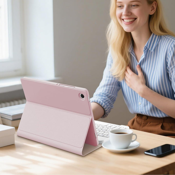 Hülle mit Tastatur für Samsung Galaxy Tab A11+ 11" (2025) & Galaxy Tab A9+ 11" (2023) – Deutsch Keyb