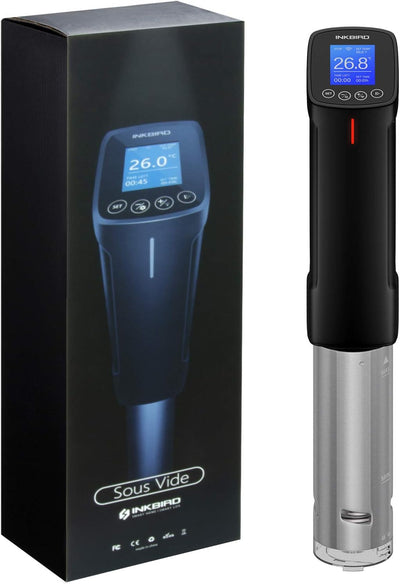 Inkbird Wlan Sous Vide Garer,ISV-100W Sous Vide Stick Eintauchthermostat,Wi-Fi-Steuerung, Präziser T