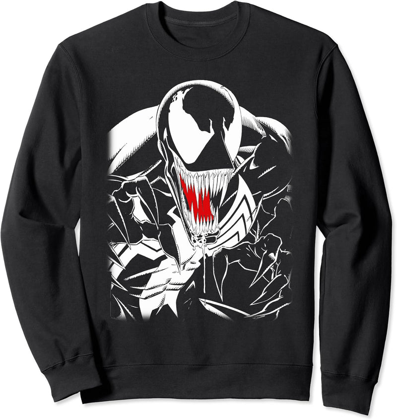 Marvel Venom White Sweatshirt
