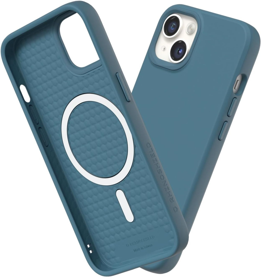 RhinoShield Case kompatibel mit [iPhone 14 Plus] | SolidSuit - MagSafe-kompatibel -Stossdämpfende &