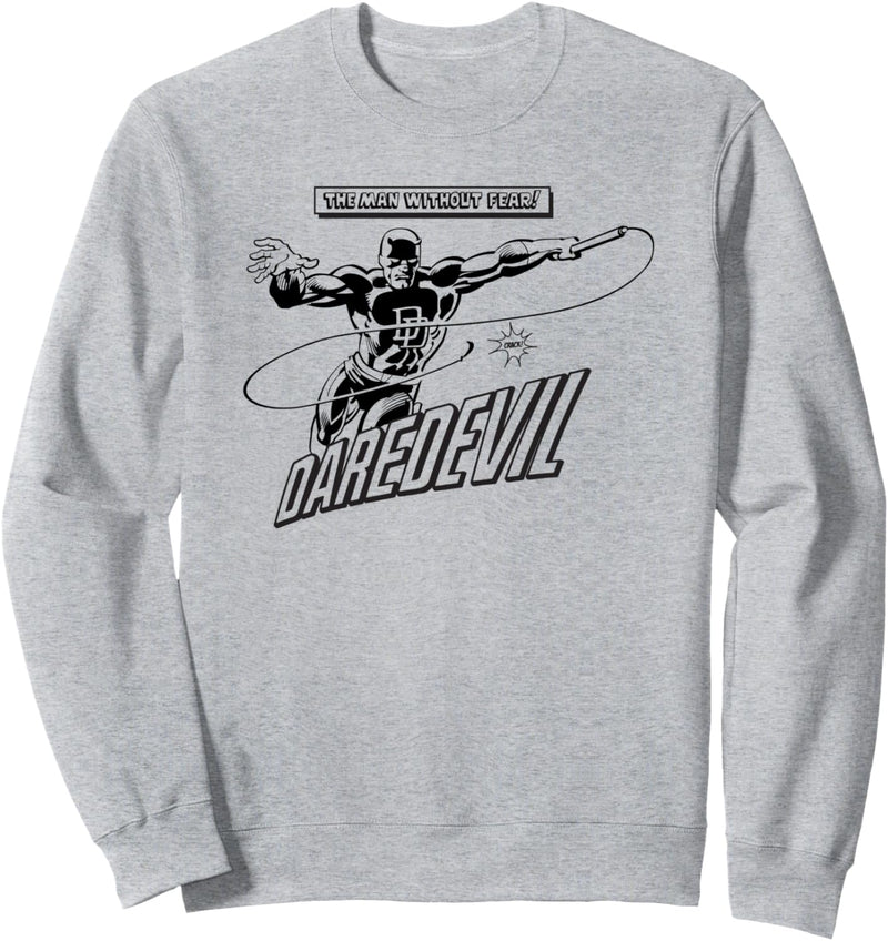 Marvel Daredevil The Man Without Fear Retro Sweatshirt