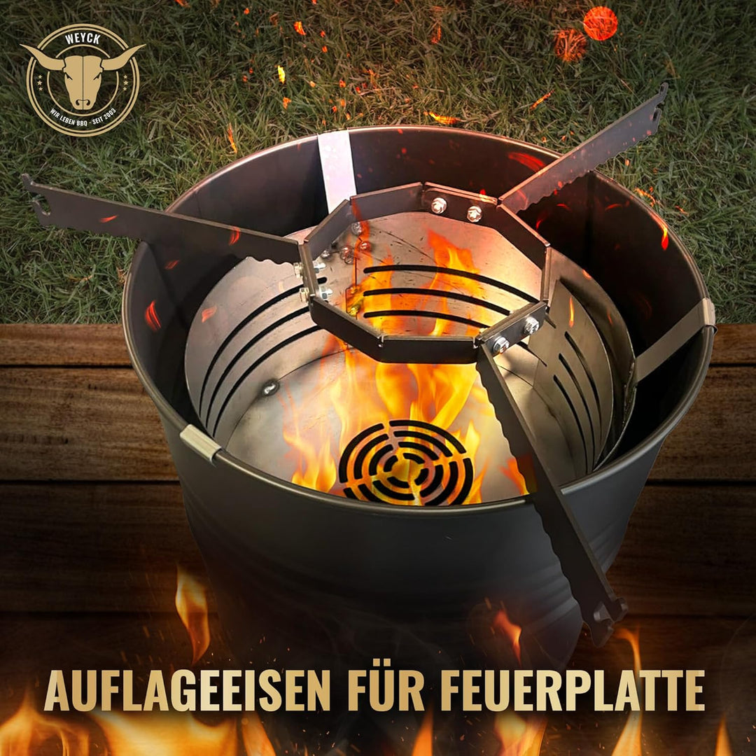 A. Weyck Tools Auflageeisen für 100cm Feuerplatte #13
