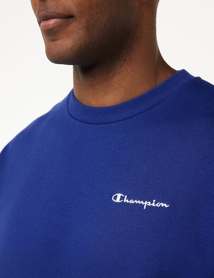Champion Herren Eco Future Fleece Custom Fit Crewneck Hoodie L Blu (College), L Blu (College)