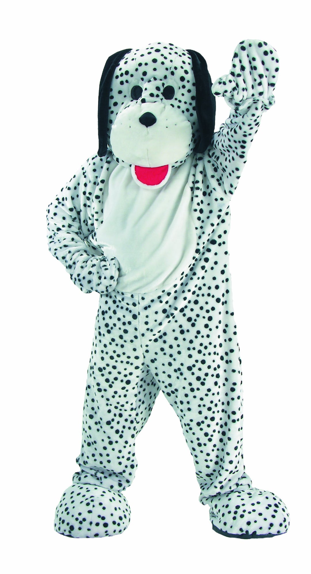 Dress Up America Attraktives Dalmatinisches Maskottchen-Kostüm für Kinder Erwachsene (Taille 152 cm,