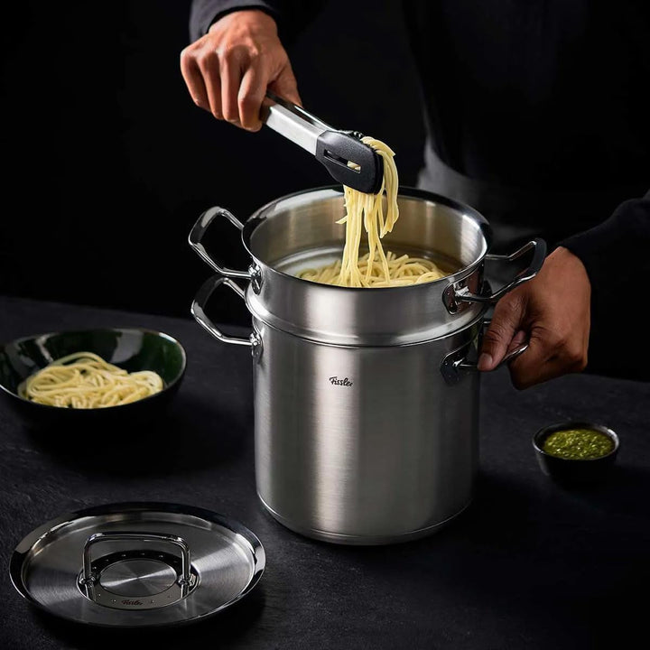 Fissler Original-Profi Collection Multistar / Edelstahl-Topf (Ø 20 cm, 6 L) hoher Kochtopf mit Decke