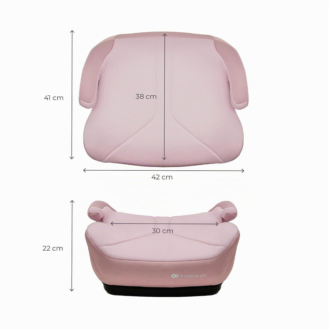 Kinderkraft I-BOOST 2 I-SIZE, Autositz, 125-150 cm, Babyschale, Sitzerhöhung für 6 bis 12 Jahre, ein