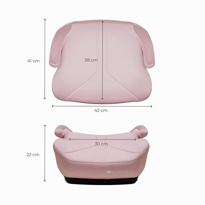 Kinderkraft I-BOOST 2 I-SIZE, Autositz, 125-150 cm, Babyschale, Sitzerhöhung für 6 bis 12 Jahre, ein