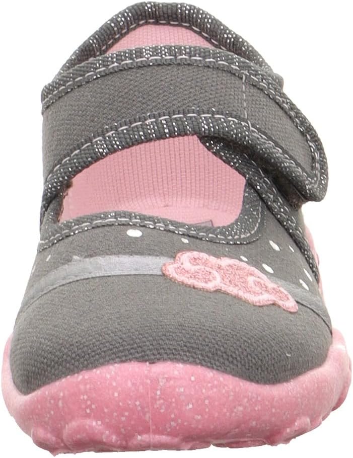 Superfit BONNY Hausschuhe 1-800284 Mädchen 38 EU Grau 2040, 38 EU Grau 2040