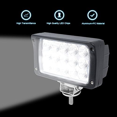 LED Scheinwerfer 45W Flutlicht Rückfahrscheinwerfer IP67 Wasserdicht Arbeitsscheinwerfer 12V 24V (2p