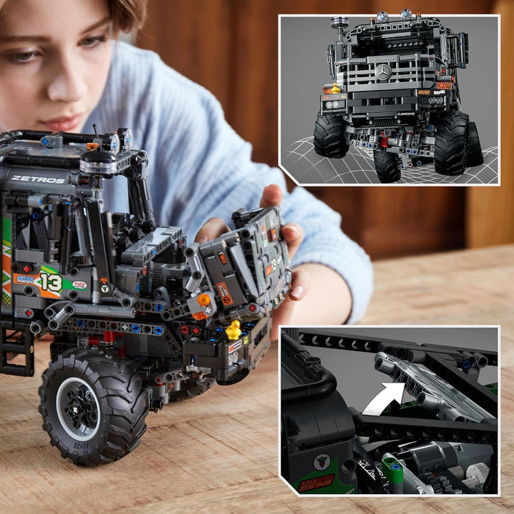 LEGO 42129 Technic 4x4 Mercedes-Benz Zetros Offroad-Truck, ferngesteuertes Auto, App-kontrolliertes
