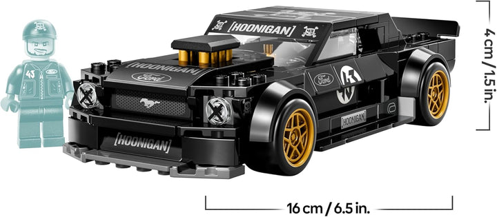 LEGO Speed Champions Ken Blocks 1965 Ford Mustang Hoonicorn V1 - Muscle Car Spielzeug - Modellbau mi