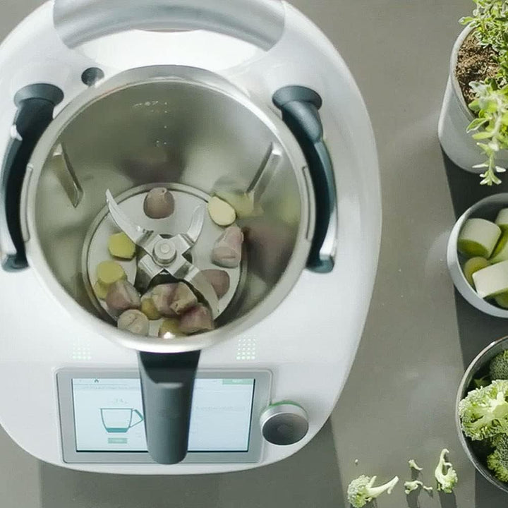 Messer für Vorwerk Thermomix TM21 Küchenmaschine Mixmesser Edelstahl - mit Dichtung