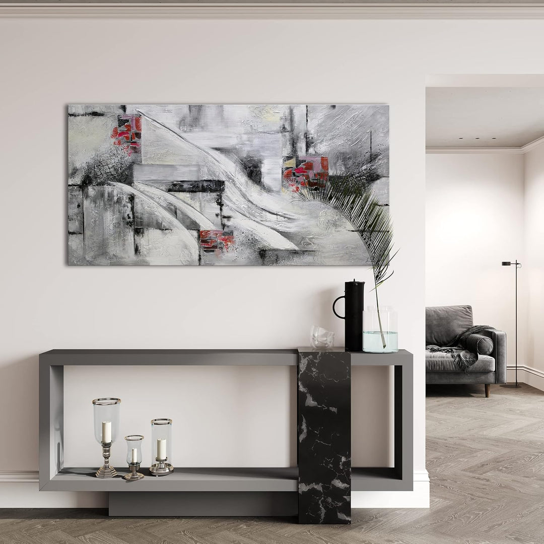 YS Handgemalte acrylbilder Abstraktion VII | Acryl abstrakt bild für wohndecor Art Acrylbilder auf l