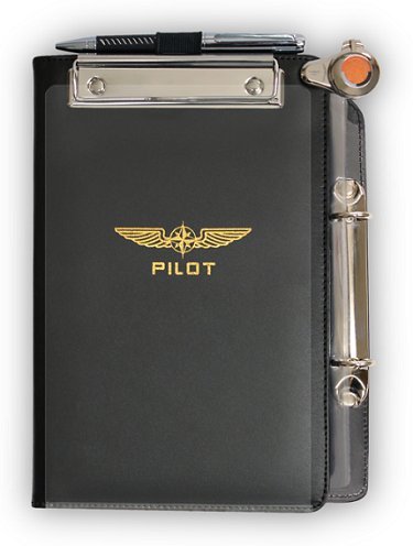 Design4Pilots Kniebrett-Organizer 'Profi' für Piloten schwarz Grösse A5