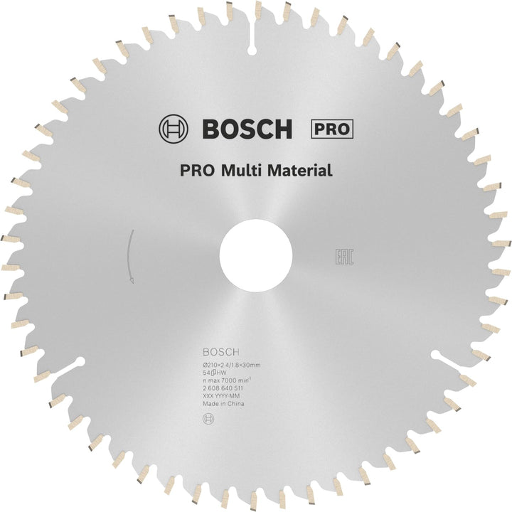 Bosch Accessories Bosch Professional 1x Kreissägeblatt Multi Material (für Multimaterial, Sägeblatt