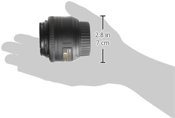 Nikon 2183 AF-S DX Nikkor 35mm 1:1,8G Objektiv (52mm Filtergewinde) Single, Single