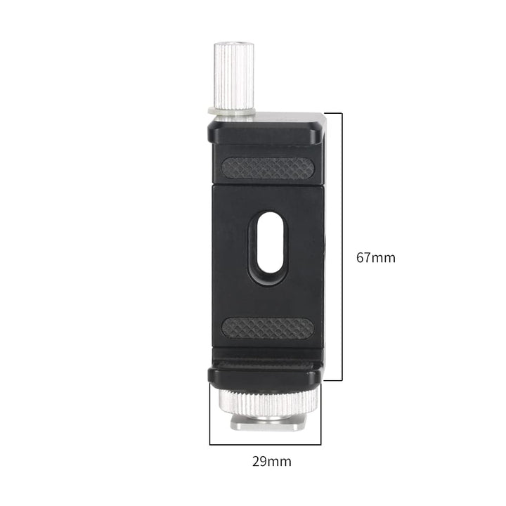 NICEYRIG T5/T7 SSD-Halter, verstellbare Öffnung, 57 mm-77 mm, SSD-Halterung, anwendbar für BMPCC 4K