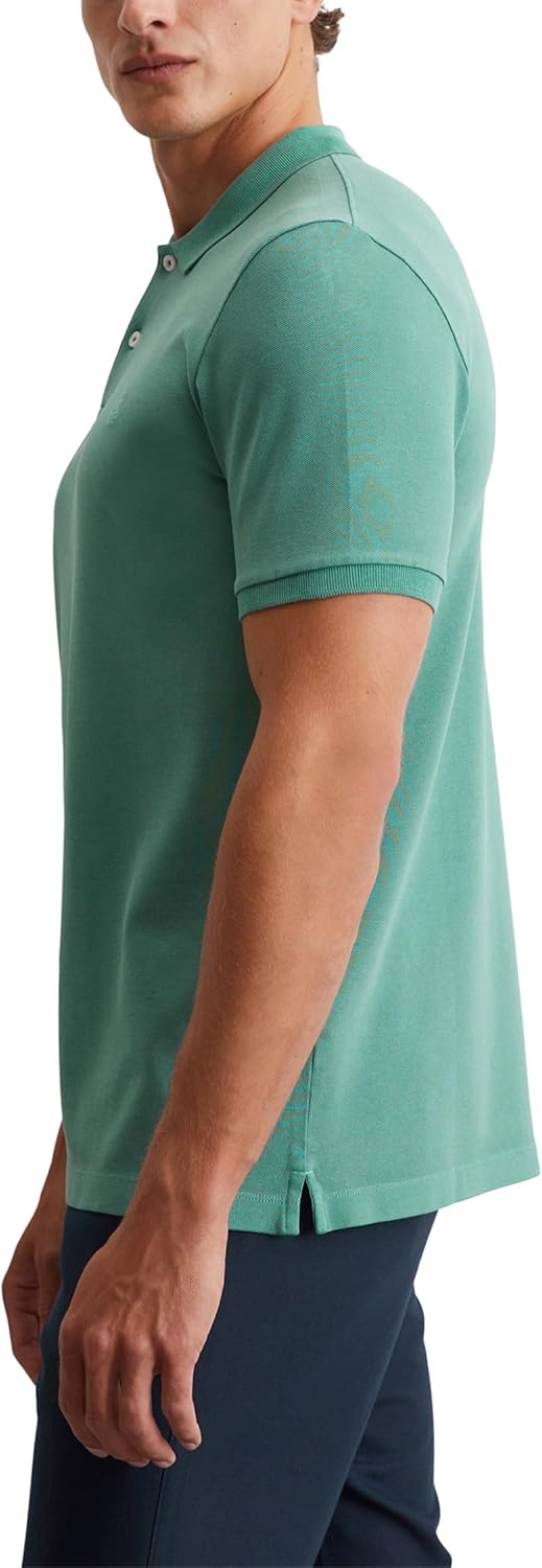 Marc O'Polo Herren Kurzarm-Poloshirt mit Knopfleiste Shaped Fit L 412, L 412